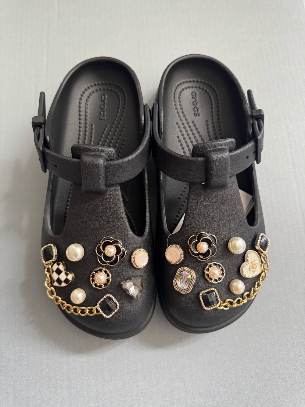Crocs Mary Jane Clog with Jibbits